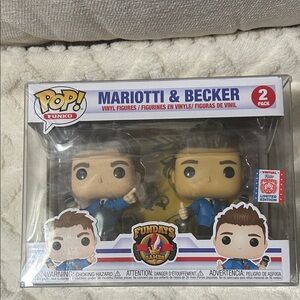 Funko Pop Mariotti & Becker Vinyl Figures 2-Pack 🦄